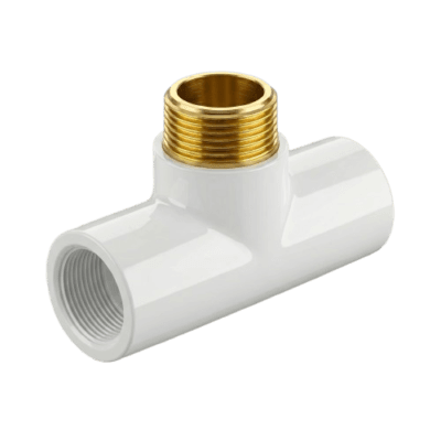 Jindal CPVC FITTING MALE THREADED TEE BRASS INSERT PRO+