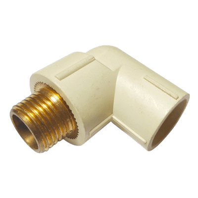 Jindal CPVC FITTING MALE THREADED ELBOW BRASS INSERT PRO+